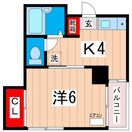 ボヌールの物件間取画像